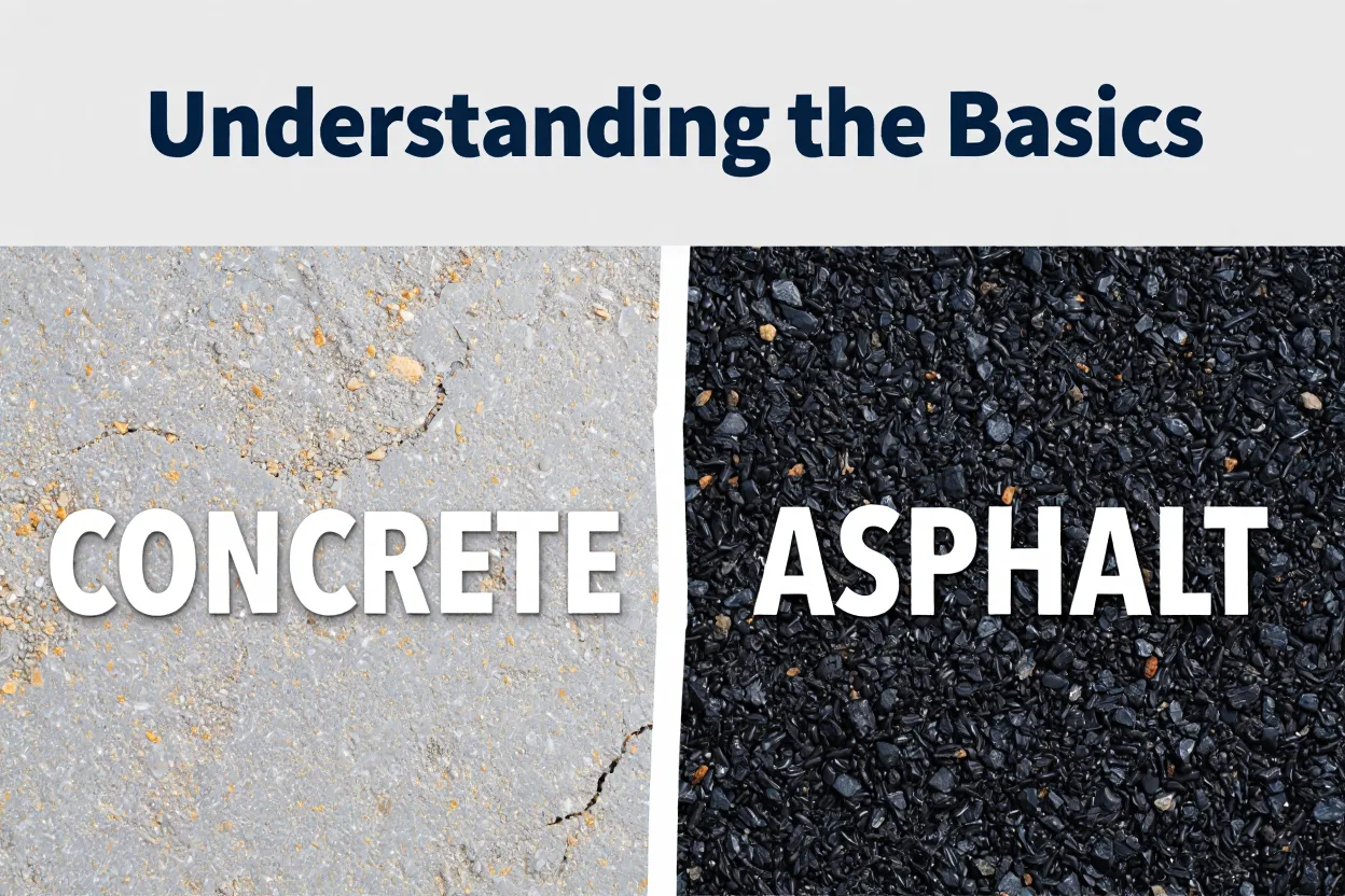 Understanding Concrete and Asphalt Driveways
