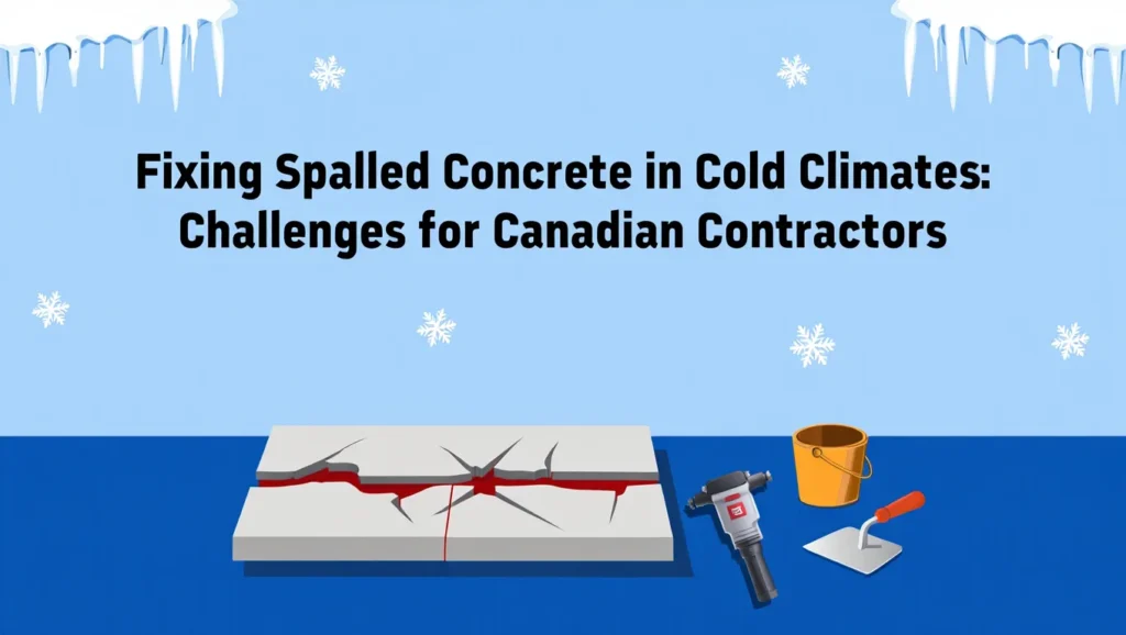 Fixing Spalled Concrete in Cold Climates: Challenges for Canadian Contractors
