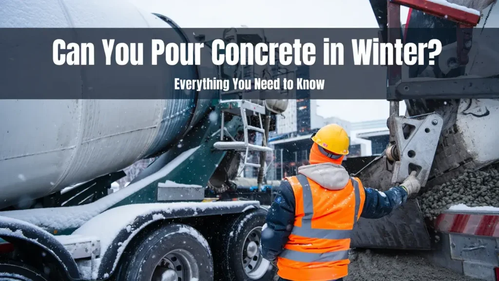 Can You Pour Concrete in Winter? Everything You Need to Know